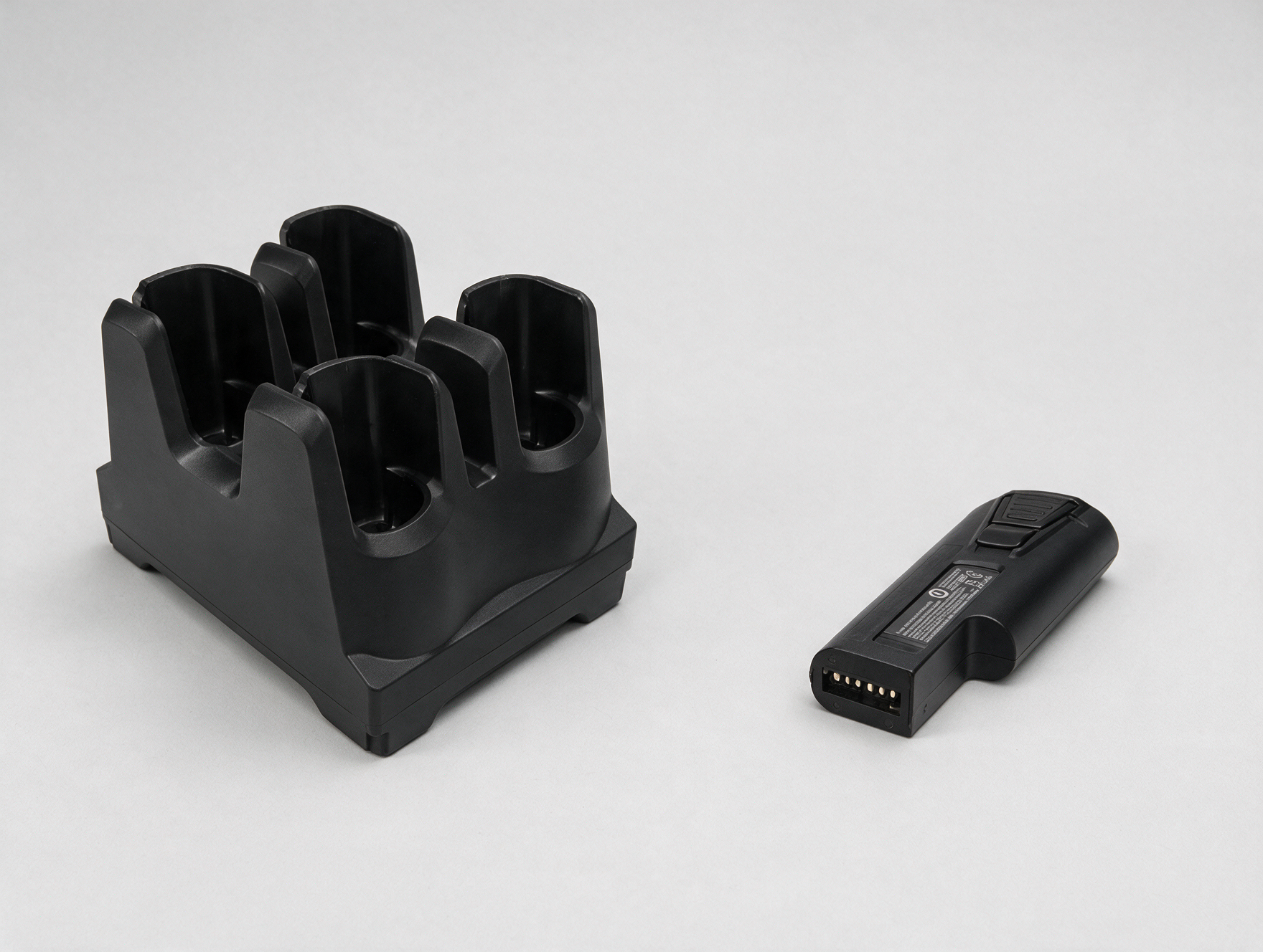 Batterie de rechange et chargeur 4 emplacements de la gamme Zebra RFD40